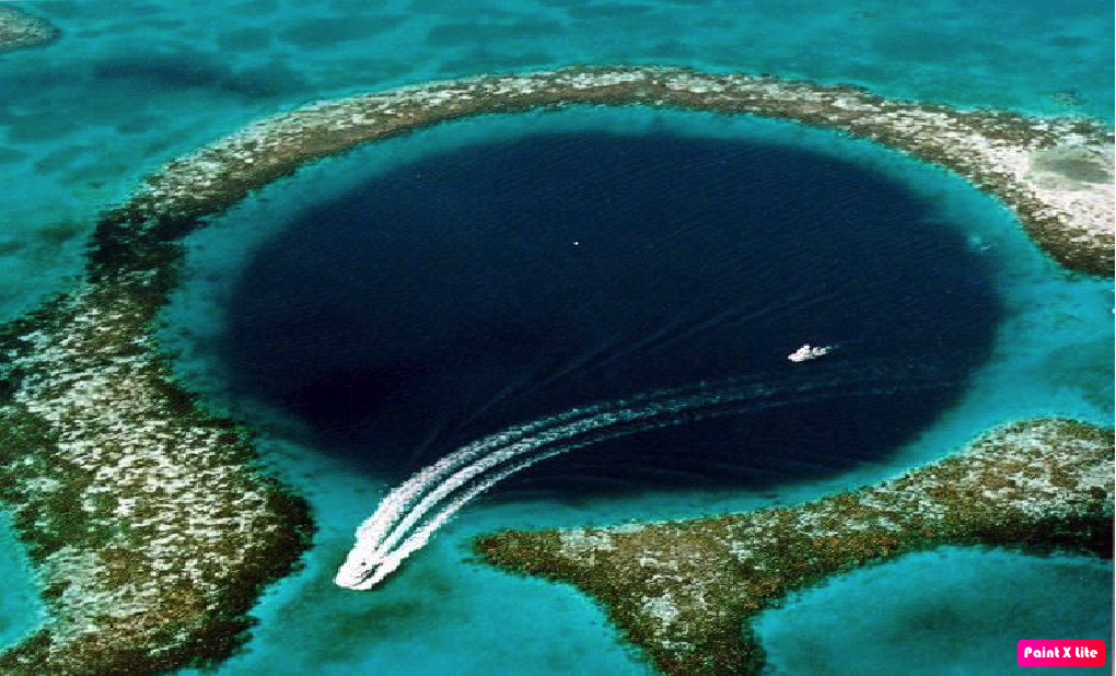 Buceando el Blue Hole de Bélice